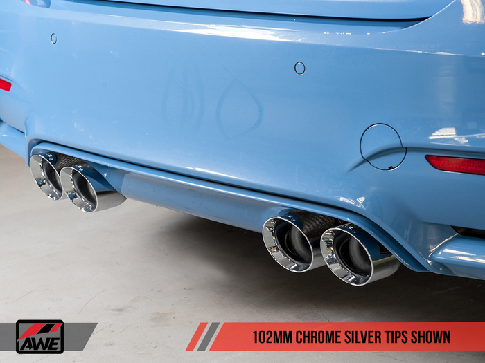 F8X M4 AWE Tuning Track Edition Exhaust