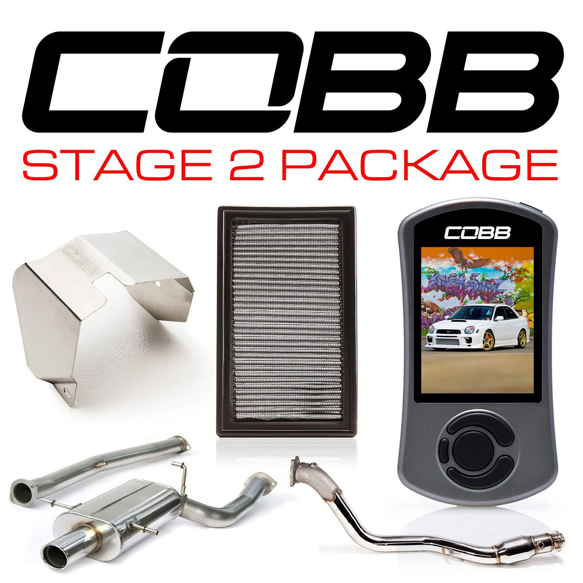Cobb 02-03 Subaru WRX Stage 2 Power Package - cobb612X02