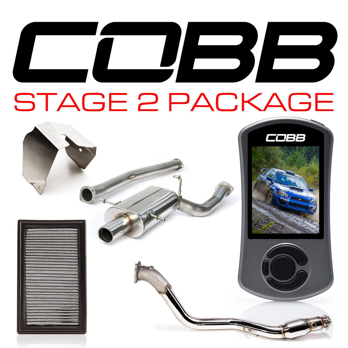 Cobb 04-05 STI Subaru Stage 2 Power Package - cobb613X12