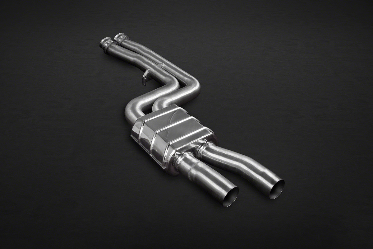 BMW M3/M4 (F80, F82, F83) Post Cat Spare Pipes with Muffler