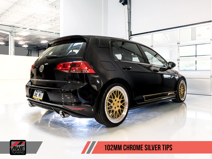 AWE Track Edition Exhaust for VW MK7 GTI