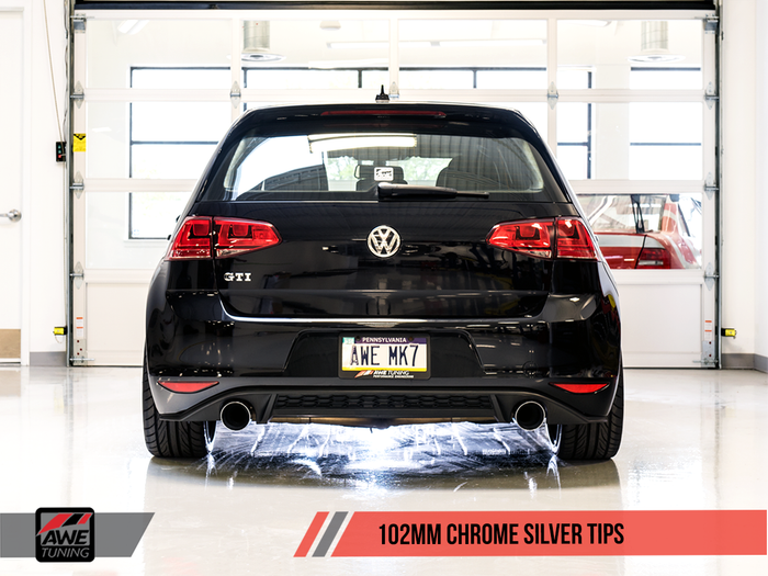 AWE Track Edition Exhaust for VW MK7 GTI