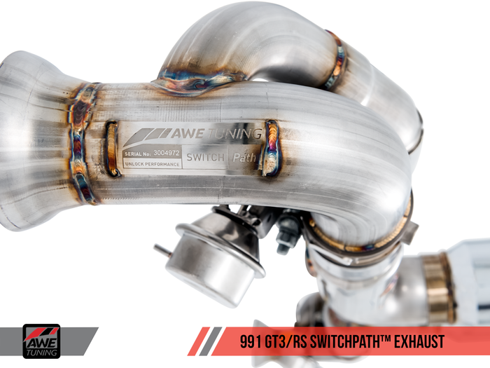 Porsche 991 GT3 / RS AWE Tuning SwitchPath Exhaust