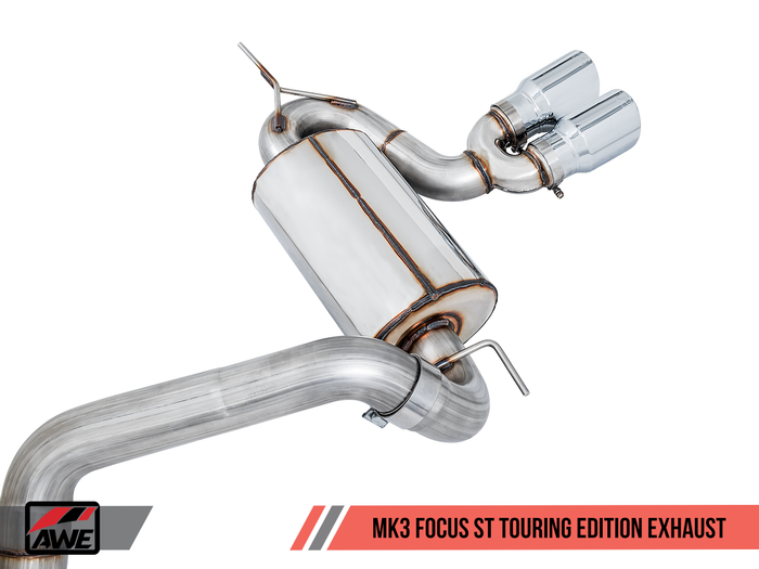 13-17 Ford Focus ST AWE MK3 Cat-back Exhaust - Touring Edition