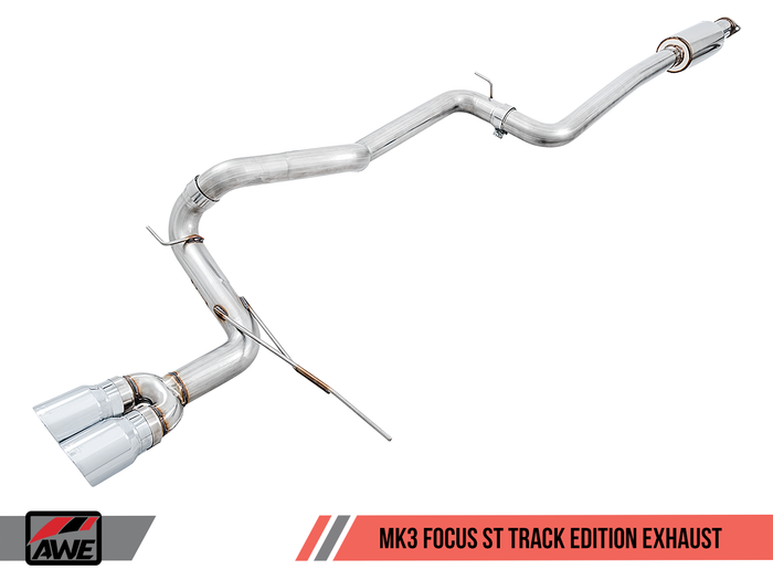 13-17 Ford Focus ST AWE MK3 Cat-back Exhaust - Track Edition