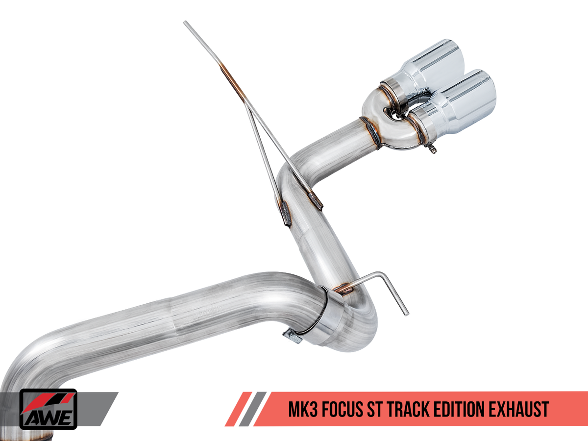 13-17 Ford Focus ST AWE MK3 Cat-back Exhaust - Track Edition